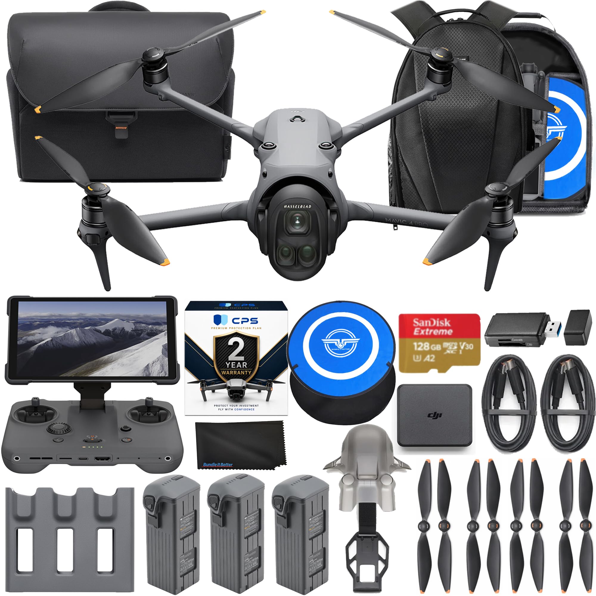 Amazon.com: DJI Mavic 4 Pro Drone with 512GB Creator Combo – 6K60